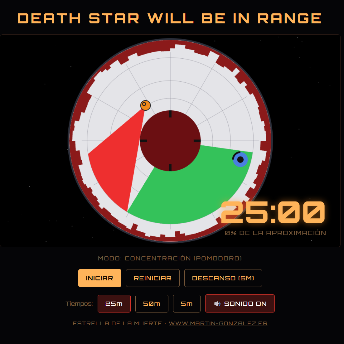 Death star is in range image